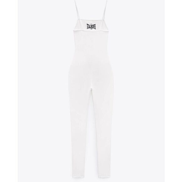 ZARA Everlast Ribbed Jumpsuit New - Picture 3 of 6